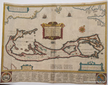 Load image into Gallery viewer, Antique-Hand-Colored-Map-Mappa-Aestivarum-A-Mapp-of-the-Sommer-1626-John-Speed-1600s-17th-century-Maps-of-Antiquity
