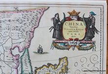 Load image into Gallery viewer, 1636 - China Veteribus Sinarum Regio nunc Incolis Tame dicta - Antique Map
