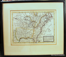Load image into Gallery viewer, Genuine-Antique-Map-A-New-Map-of-ye-North-Parts-of-America-claimed-by-France-under-ye-Names-of-Louisiana-Mississippi-Canada-&amp;-New-France.-With-the-Adjoining-Territories-of-England-&amp;-Spain.-By-H.-Moll-Geographer-1735-Moll-Maps-Of-Antiquity
