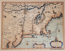 Load image into Gallery viewer, Genuine-Antique-Map-A-Map-of-New-England-and-New-York-1676-Speed-Maps-Of-Antiquity
