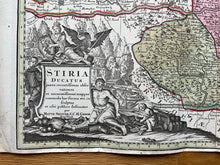 Load image into Gallery viewer, Genuine-Antique-Hand-colored-Map-Stiria-Ducatus-juxta-recentissimas-observationes---Austria---Maps-Of-Antiquity
