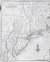 Load image into Gallery viewer, Genuine-Antique-Map-A-Map-of-New-England-New-York-New-Jersey-and-Pennsilvanie--1730-Moll-Maps-Of-Antiquity
