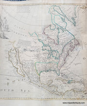 Load image into Gallery viewer, Genuine-Antique-Map-North-America---To-The-Right-Honorable-John-Lord-Sommers----This-Map-of-North-America-According-To-Ye-Newest-and-Most-Exact-Observations-1715-Moll-Maps-Of-Antiquity

