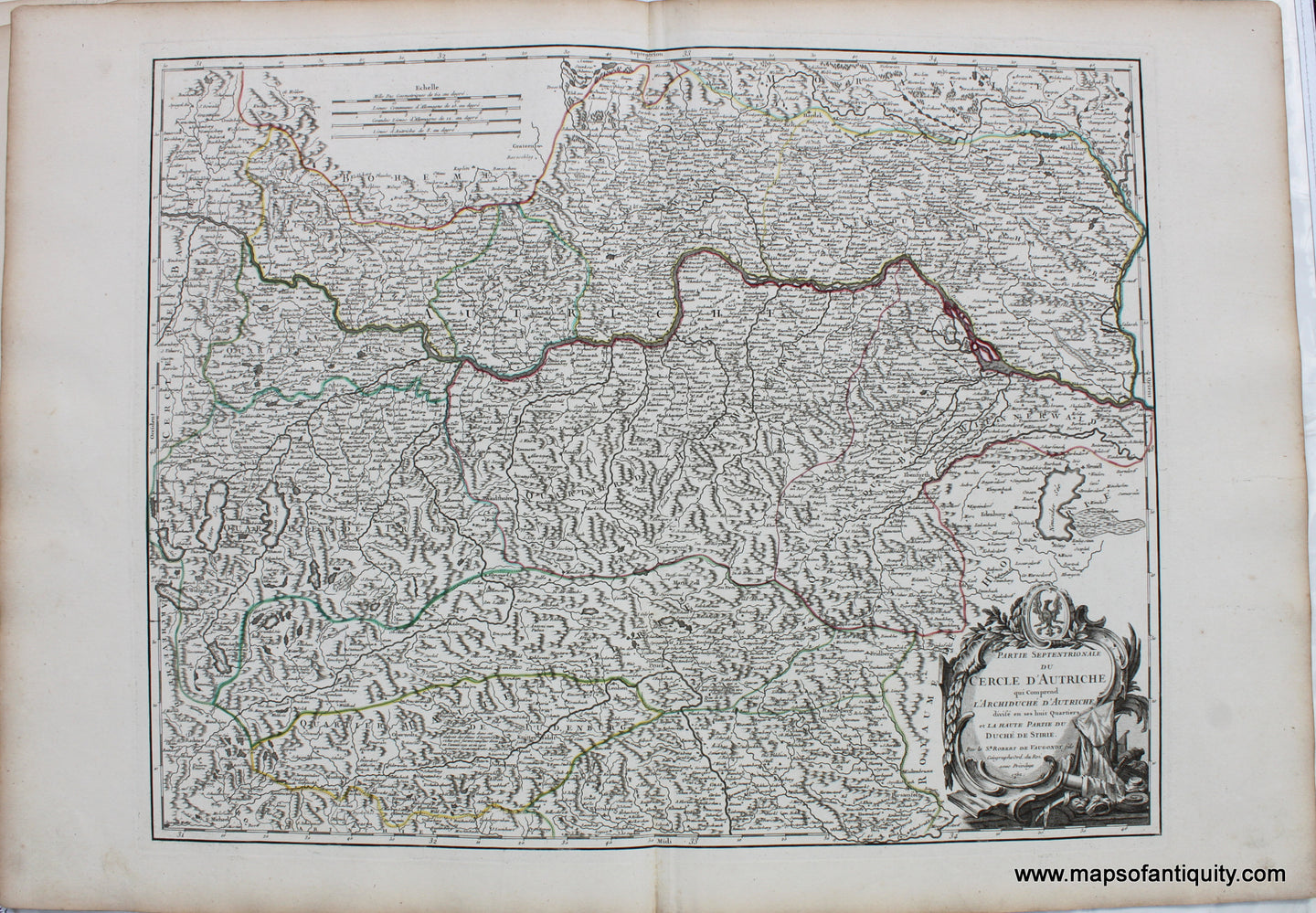 Antique-Map-Austria