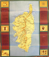 Load image into Gallery viewer, Printed-Color-Antique-Map-Corse-Corsica-France-Europe-France-c.-1947-French-Ministry-of-Travel-Maps-Of-Antiquity
