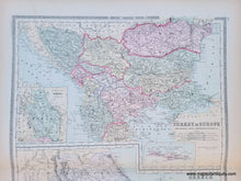 Load image into Gallery viewer, Antique-Hand-Colored-Map-Turkey-in-Europe-with-Rumania-Servia-Montenegro-Bulgaria-&amp;c.-Europe-Turkey-Greece-1887-Bradley-Maps-Of-Antiquity
