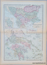 Load image into Gallery viewer, Antique-Hand-Colored-Map-Turkey-in-Europe-with-Rumania-Servia-Montenegro-Bulgaria-&amp;c.-Europe-Turkey-Greece-1887-Bradley-Maps-Of-Antiquity
