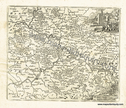 Antique-Black-and-White-Map-Namurci-(Part-of-Belgium)-Europe-Belgium-1725-De-Aefferden-Maps-Of-Antiquity