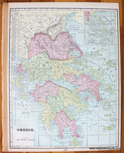 Load image into Gallery viewer, 1898 - Germany, verso: Greece, and Austria - Antique Map
