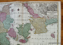 Load image into Gallery viewer, 1750 - Daniae Regnum - Antique Map

