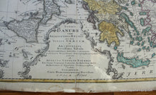 Load image into Gallery viewer, 1766 - Totius Danubii - Antique Map

