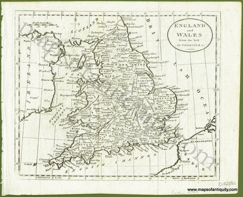 Antique-Black-and-White-Map-England-and-Wales-from-the-Best-Authorities-Europe-England-c.-1787-Guthrie-Maps-Of-Antiquity