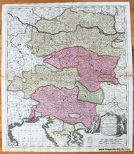 Load image into Gallery viewer, Antique-Hand-Colored-Map-Circuli-Austriaci-Orientalios-Pars;-in-qua-Austria-PropriaÃ¢â‚¬Â¦-Europe-Austria-1660-Valk-Maps-Of-Antiquity
