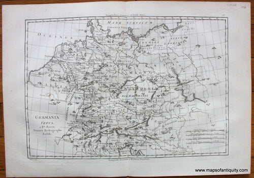 Antique-Map-Ancient-Germany-Germania-Vetus-Bonne-Desmarest-1787
