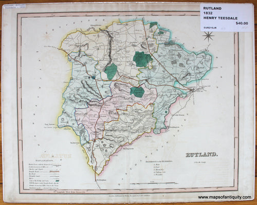 Antique-Map-Rutland