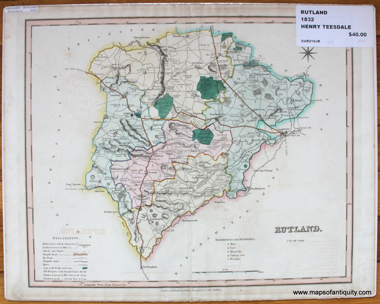 Antique-Map-Rutland