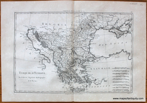 Antique-Map-Turkey-Turquie-Europe-Bonne-Desmarest-1787