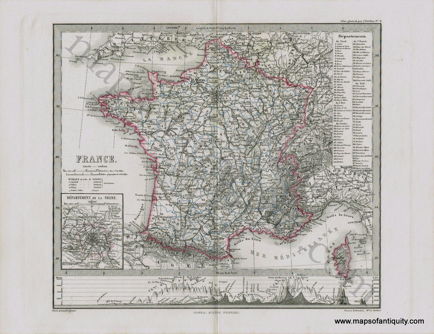 France-Perthes-1871-Antique-Map-1870s-1800s-19th-century-Maps-of-Antiquity