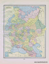 Load image into Gallery viewer, Antique-Printed-Color-Map-Russia-verso:-Principal-Cities-of-the-Old-World-Europe-Russia-in-Europe-1892-Home-Library-&amp;-Supply-Association-Maps-Of-Antiquity
