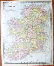 Load image into Gallery viewer, Antique-Map-Ireland-Scotland-History-Historical-Home-Library-and-Supply-Association-Pacific-Coast-1892-1890s-1800s-Late-19th-Century-Maps-of-Antiquity-
