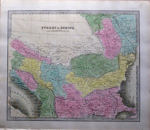 Antique-Hand-Colored-Map-Turkey-in-Europe.-Europe-Turkey-1842-Jeremiah-Greenleaf-Maps-Of-Antiquity