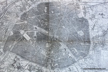 Load image into Gallery viewer, 1870s-1880s - Paris - Antique Map
