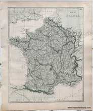 Load image into Gallery viewer, Antique-Hand-Colored-Map-Map-of-France;-verso:-Map-of-the-German-Empire-1876-Warner-&amp;-Beers-/-Union-Atlas-Co.--1800s-19th-century-Maps-of-Antiquity
