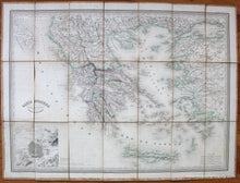 Load image into Gallery viewer, Genuine-Antique-Map-Grece-Moderne-Europe-Greece-1856-Dufour/-Paulin-&amp;-le-Chevalier-Maps-Of-Antiquity-1800s-19th-century
