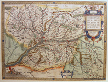 Load image into Gallery viewer, Genuine-Antique-Hand-Colored-Map-France-Anjou-Andegavensium-Ditionis-Vera-Et-Integra-Descriptio-1579-Ortelius-Maps-Of-Antiquity
