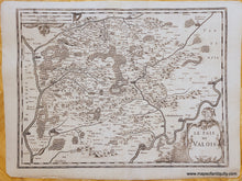 Load image into Gallery viewer, Genuine-Antique-Map-France---Le-Pais-de-Valois-1630s-Mercator/Hondius/Janssonius-Maps-Of-Antiquity
