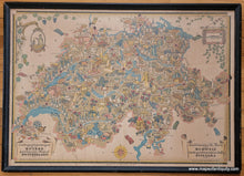 Load image into Gallery viewer, Genuine-Antique-Framed-Map-Carte-Gastronomique-de-la-Suisse-Gastronomic-Map-of-Switzerland-1939-Office-National-Suisse-du-Tourisme-a-Zurich-Maps-Of-Antiquity
