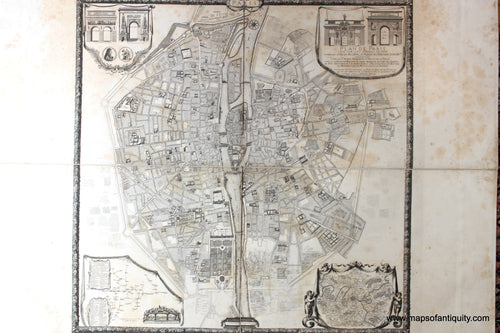 Genuine-Antique-Map-Paris-de-1670-a-1676-Plan-de-Paris-1880-Jean-Charles-Adolphe-Alphand-Maps-Of-Antiquity