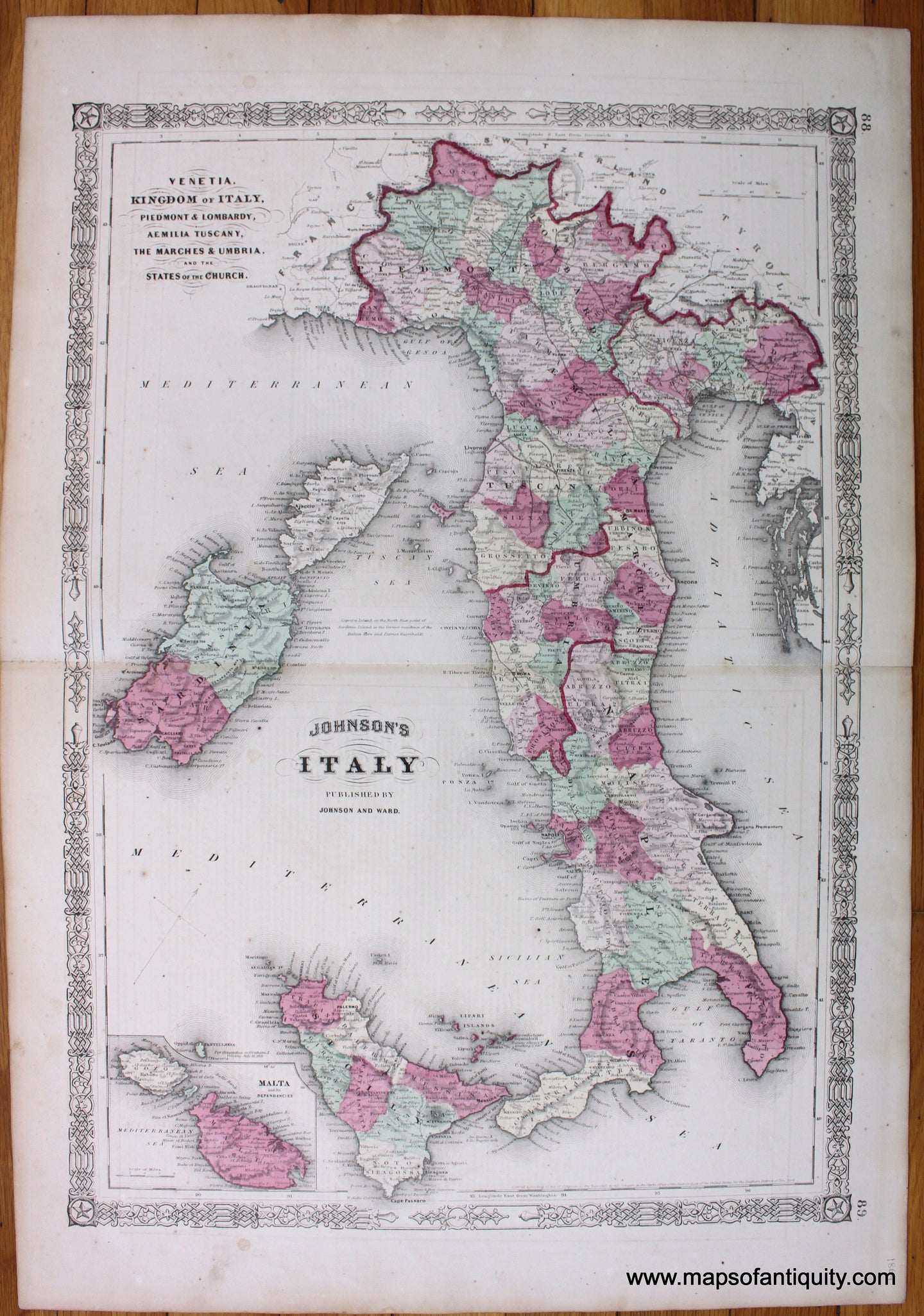 Antique-Map-Italy