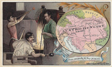 Load image into Gallery viewer, Antique-Chromolithograph-Map-Austro-Hungary-Austria-1890-Arbuckle-1800s-19th-century-Maps-of-Antiquity
