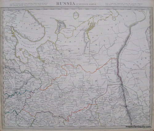 Antique-Map-Russia-in-Europe-Part-II.
