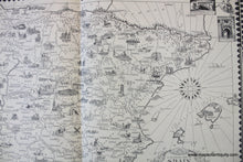 Load image into Gallery viewer, 1935 - A Pictorial Map of Spain and Portugal by Ernest Dudley Chase - Antique Pictorial Map
