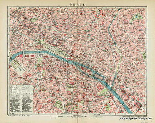 Antique-City-Map-Paris-France-Cities-Brockhaus-Maps-of-Antiquity