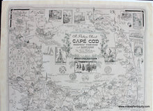 Load image into Gallery viewer, Antique-Map-A-Picture-Chart-of-Cape-Cod-United-States-Massachusetts-1949-Ernest-Dudley-Chase-Maps-Of-Antiquity
