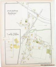 Load image into Gallery viewer, 1889 - Hudson, Maynard, Sudbury (MA) - Antique Map
