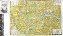 Load image into Gallery viewer, 1945 - Pictorial Map of London - Antique Map
