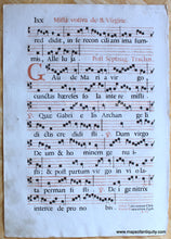 Load image into Gallery viewer, Genuine-Antique-Sheet-Music-on-Paper-Antique-Sheet-Music---Missa-votiva-de-B.-Virgine-1xix-c.-16th-century-Unknown-Maps-Of-Antiquity
