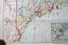 Load image into Gallery viewer, 1913 - Railroad Map of Maine - Antique Map
