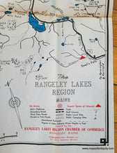 Load image into Gallery viewer, Genuine-Antique-Folding-Map-The-Rangeley-Lakes-Region-Maine--1967-Rangeley-Lakes-Region-Chamber-of-Commerce-Maps-Of-Antiquity
