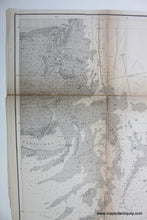 Load image into Gallery viewer, 1864 - Preliminary Chart of Nantucket Shoals - Antique Chart
