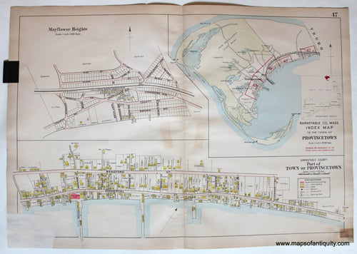 Antique-Map-Index-Map-to-the-Town-of-Provincetown-Part-of-the-Town-of-Provincetown-East-End-Mayflower-Heights-Page-47