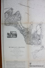 Load image into Gallery viewer, 1859 - Muskeget Channel Massachusetts - Antique Chart
