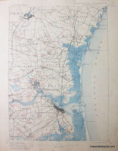 MA-NH-Newburyport-sheet-antique-topo-map