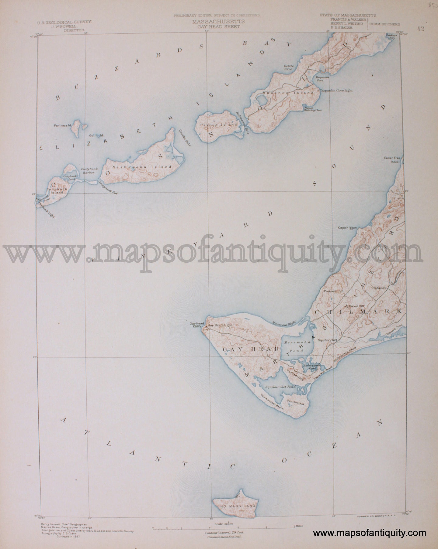 MA-Gay-Head-sheet-antique-topo-map