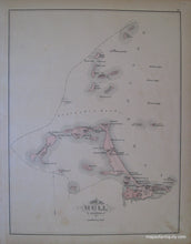 Load image into Gallery viewer, 1879 - Nantasket Beach/Hull/Downer Landing (MA) - Antique Map
