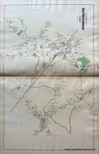 Load image into Gallery viewer, Antique-Hand-Colored-Map-East-Bridgewater-(MA)-United-States-Massachusetts-1879-Walker-Maps-Of-Antiquity
